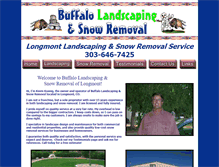 Tablet Screenshot of longmont-landscaping-snowremoval.com